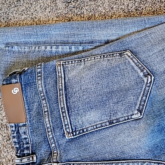 STUNNING CRYSP ACID WASH MOTO SKINNY JEANS - Picture 10 of 12